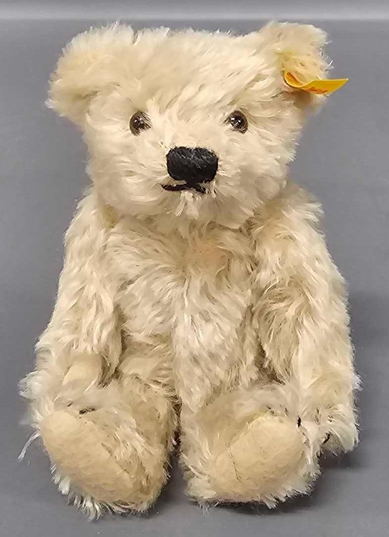 Steiff 5 inch blonde mohair teddy bear (1 of 4)