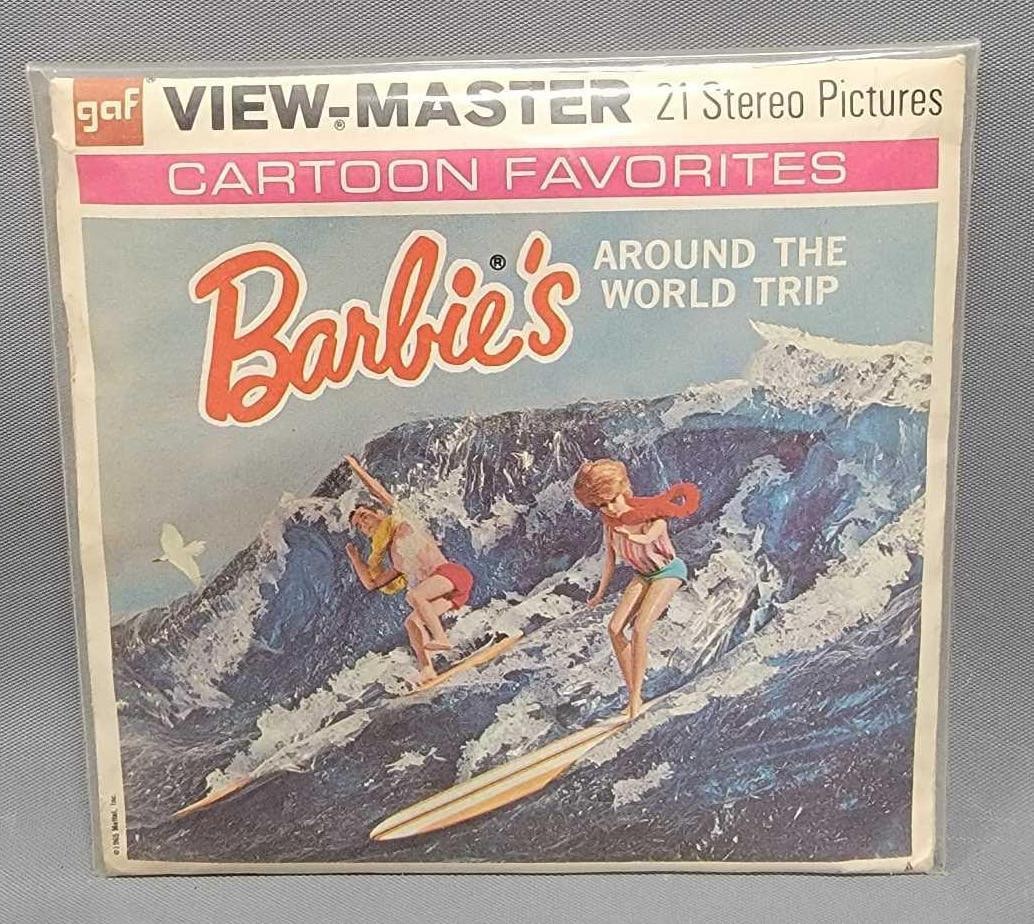 Vintage View Master Barbies Around the World Trip 21 stereo pictures in package (1 of 7)