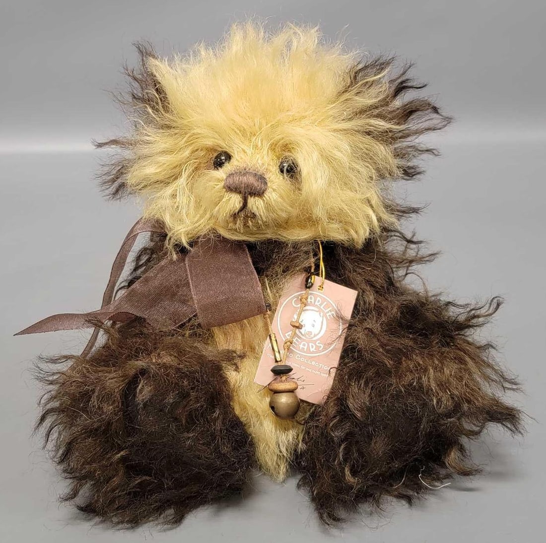 Charlie Bears 8 inch Minimo Collection Chocolate Chip plush (1 of 6)