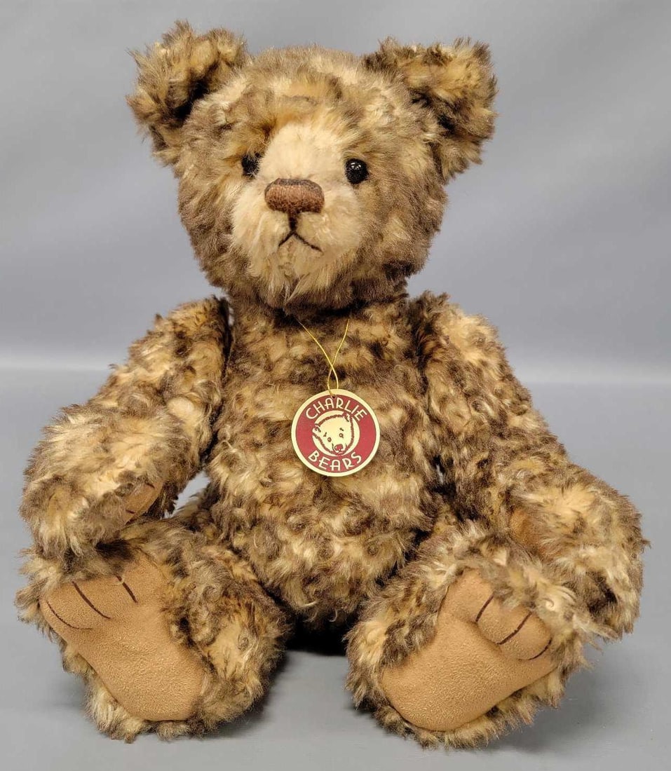 Charlie Bears 15 inch Alfie plush: Charlie Bears 15 inch Alfie CB094055 plush is in excellent condition and comes from an adult owned, smoke-free, pet-free home that has never been played with as seen in the photos.