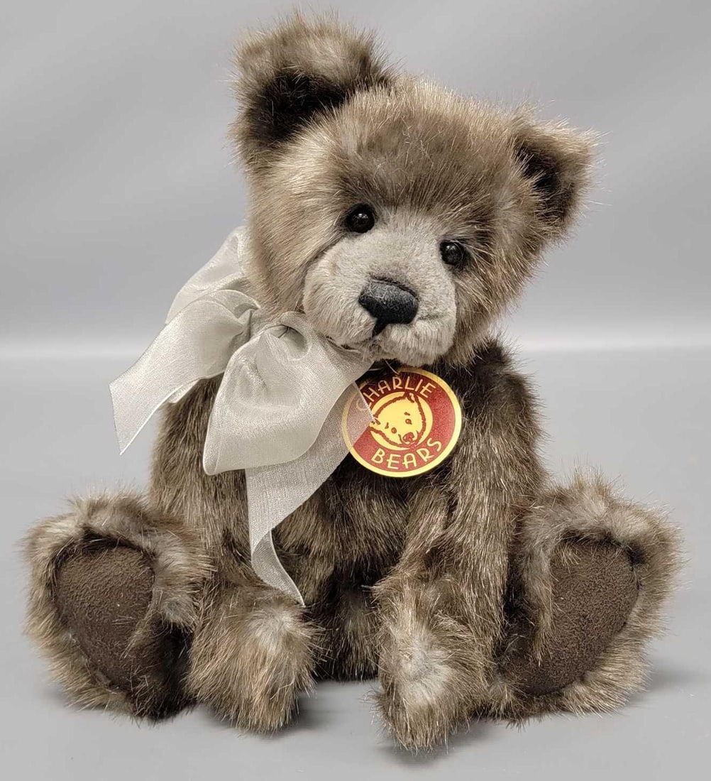Charlie Bears11 inch Emma plush: Charlie Bears 11 inch Emma CB183952 plush is in excellent condition and comes from an adult owned, smoke-free, pet-free home that has never been played with as seen in the photos.
