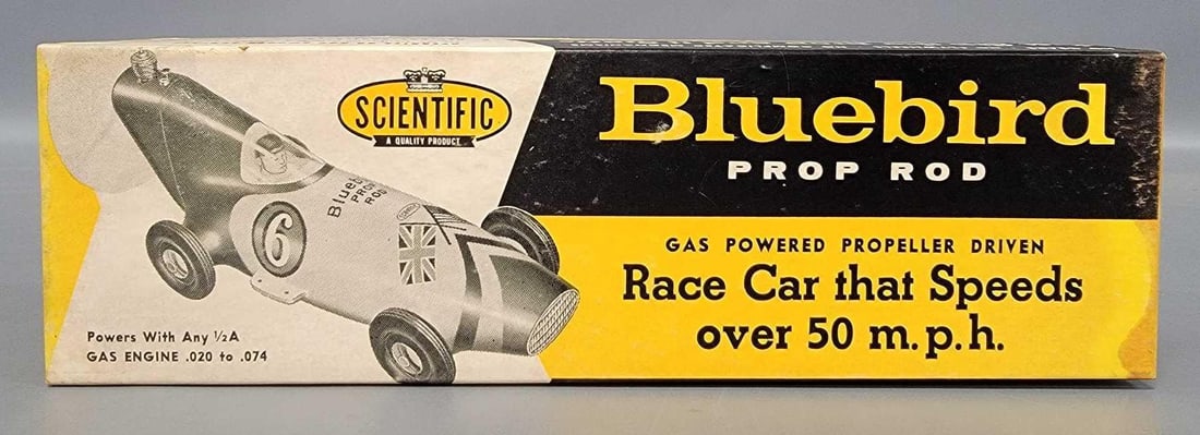 Scientific Blue Bird prop rod gas powered car kit (1 of 4)