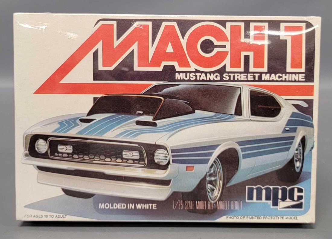 Factory sealed MPC Mustang Mach 1 street machine 1/25 scale model kit 0805 (1 of 6)