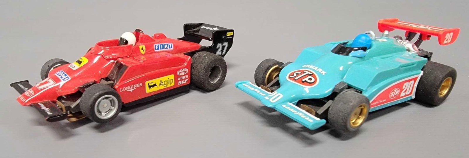 Tyco Indy Patrick and Formula one Ferrari group of two slot cars (1 of 8)