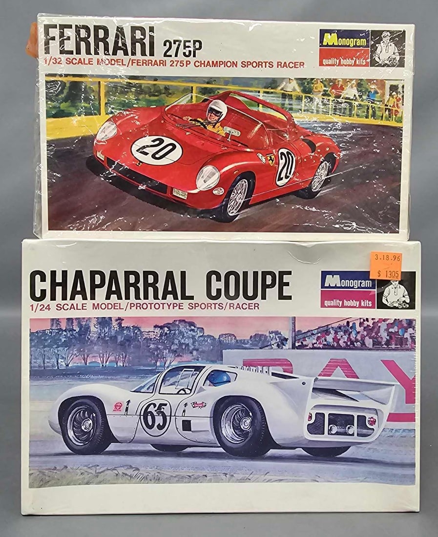 Two unbuilt Monogram  model kits in original boxes (1 of 10)