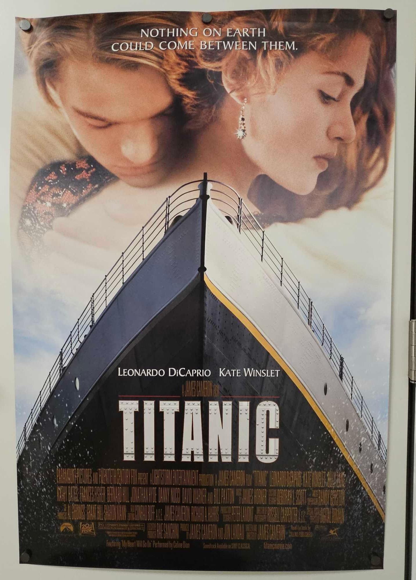 Three different Titanic movie posters (1 of 11)