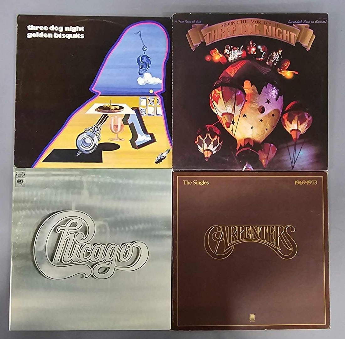 Group of four 1970's vinyl LPs (1 of 6)