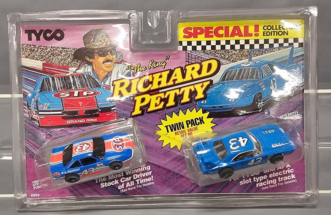 Tyco Super Stockers Slot Cars Twin Pack