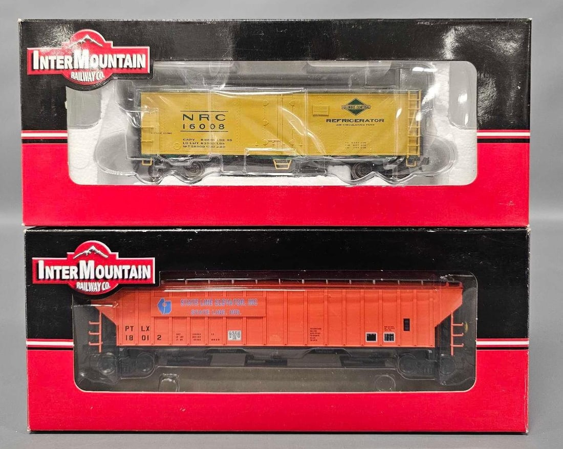 Two Intermountain Railway HO freight cars in original boxes (1 of 6)