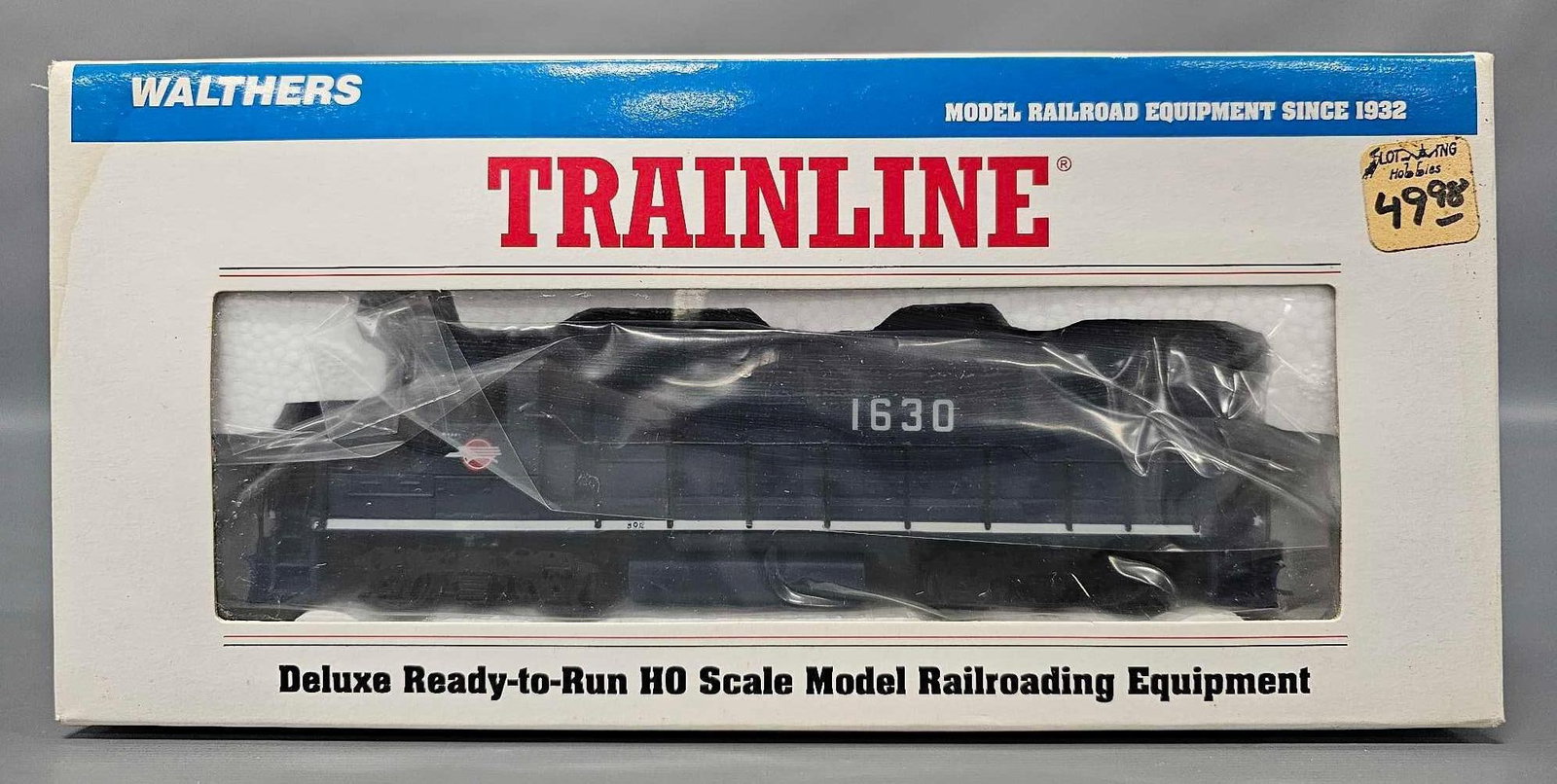 Walthers Trainline HO Missouri Pacific GP-15 diesel locomotive in original box 931-354: Walthers Trainline HO Missouri Pacific GP-15 diesel locomotive in original box, stock number 931-354, cab number 1630, unrun and C9-10 with unopened detail parts in an excellent original box with orig