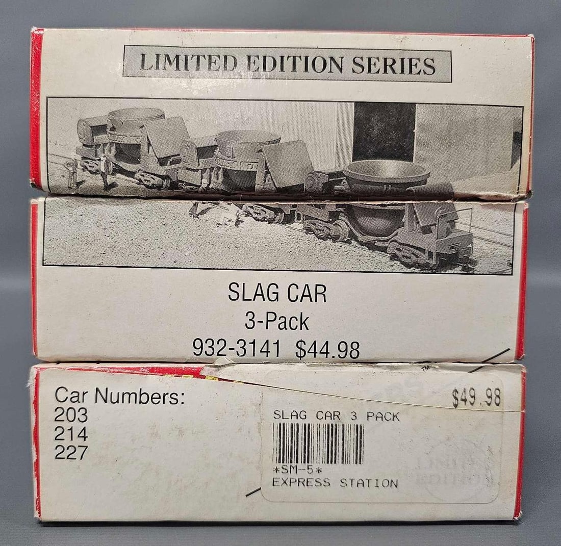 Walthers HO Limited Edition slag car 3 pack 932-3141 (1 of 10)