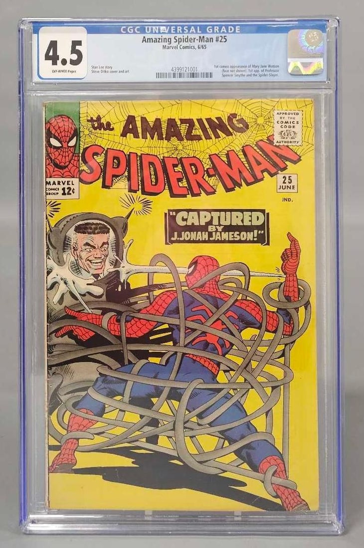 Amazing Spiderman 25 CGC 4.5 Mary Jane Cameo (1 of 6)
