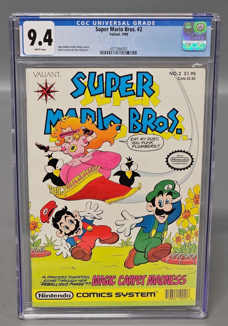 Super Mario Bros 2 CGC 9.4 (1 of 6)