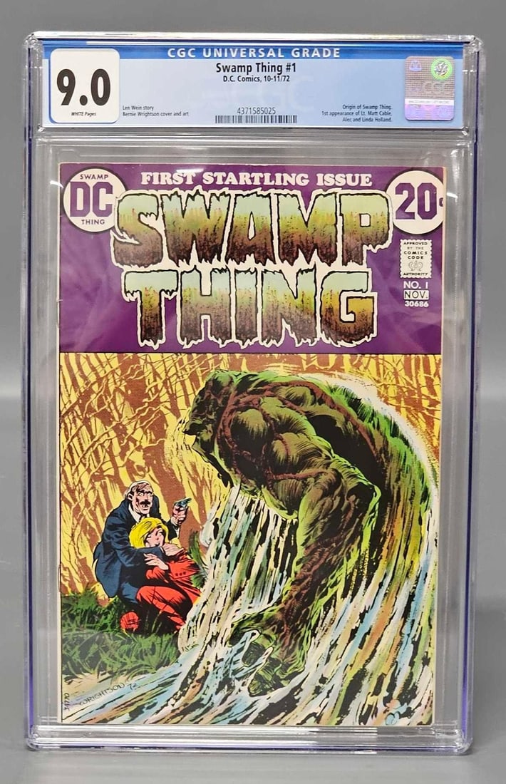 Swamp Thing 1 CGC 9.0 (1 of 6)