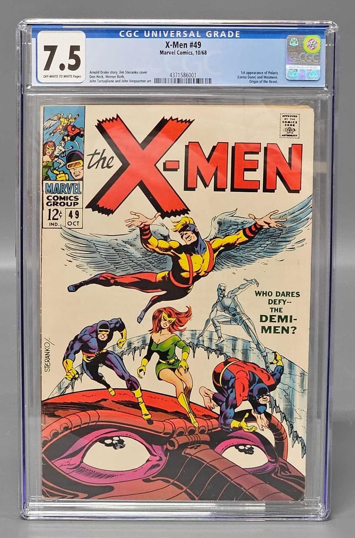 X-Men 49 CGC 7.5 1st Polaris (1 of 6)