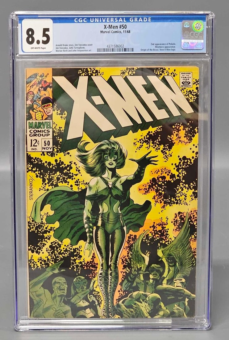 X-Men 50 CGC 8.5 2nd Polaris (1 of 6)