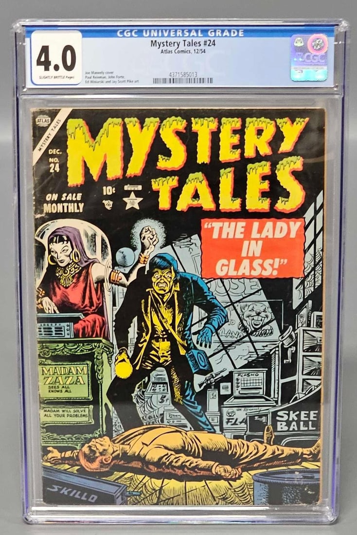 Mystery Tales 24 CGC 4.0 (1 of 6)