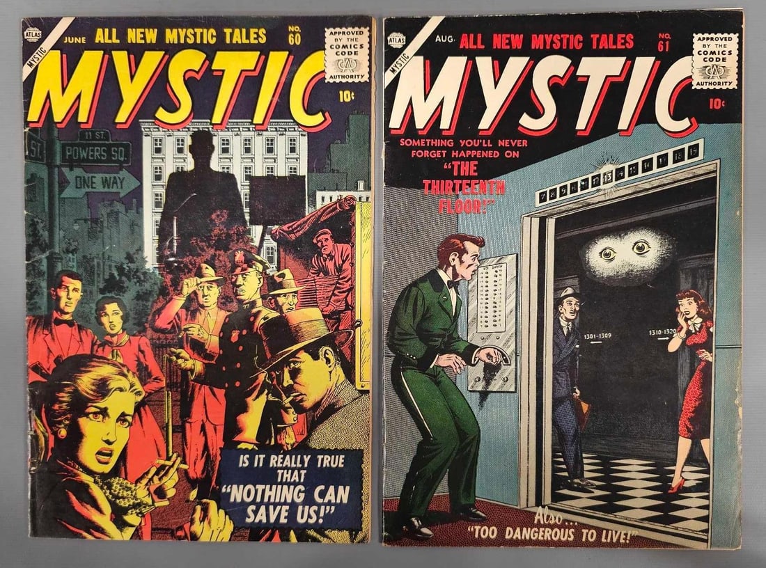Mystic 60 61 Final Issue: Mystic 60 5.0 F- 61 Final Issue 5.0 F- as seen in the photos.