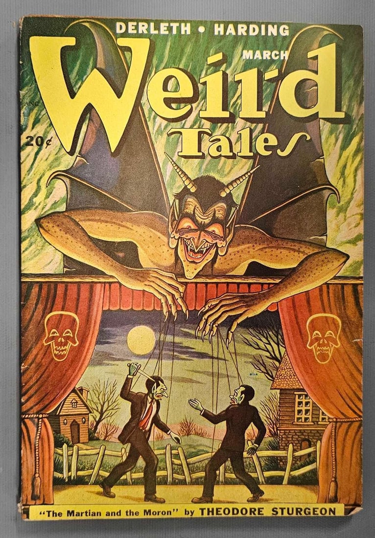 Weird Tales March 1949 sci fi pulp fiction (1 of 7)