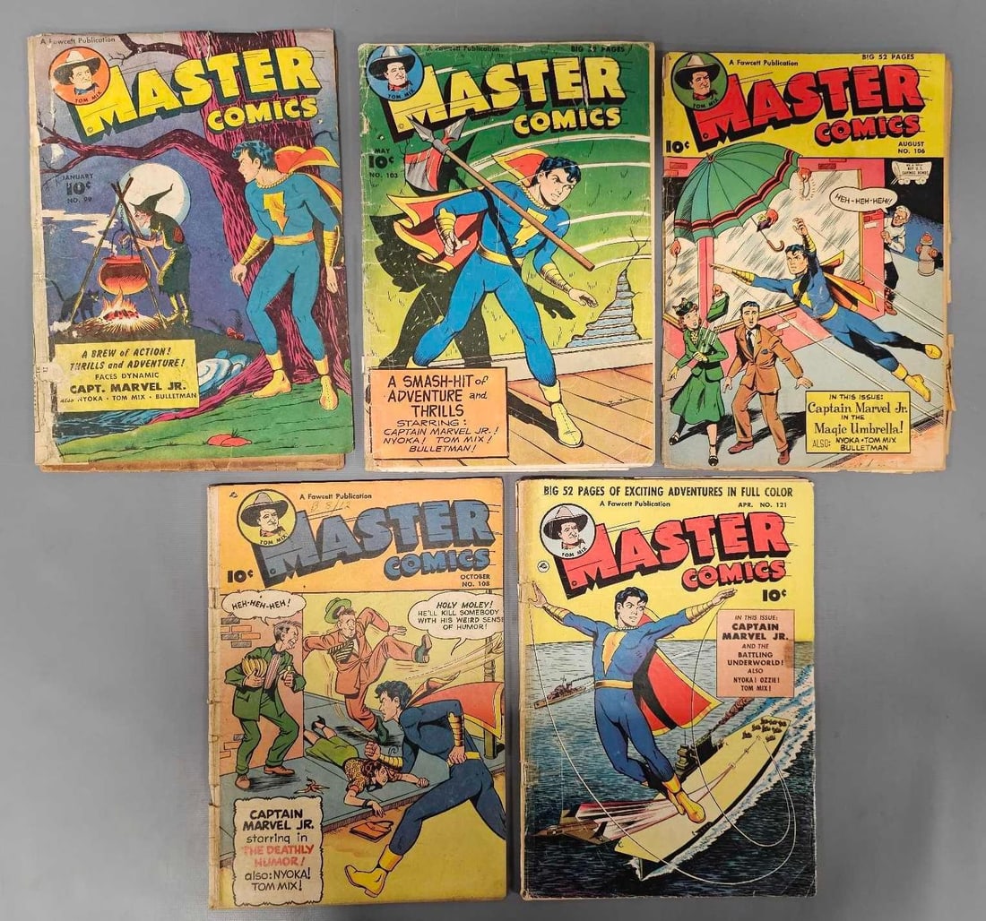 Master Comics 99 103 106 108 121 (1 of 11)