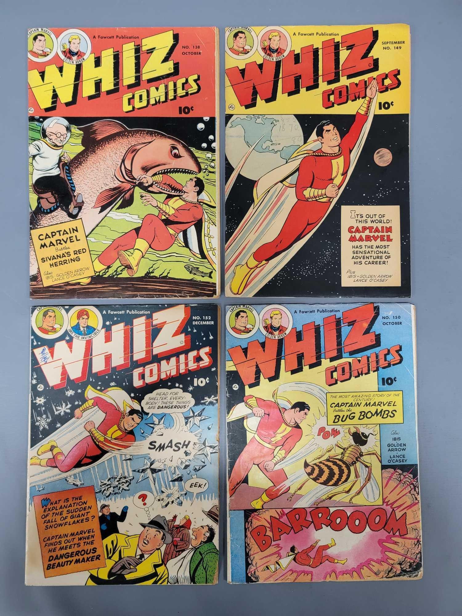 Whiz Comics 138 149 150 152 (1 of 14)