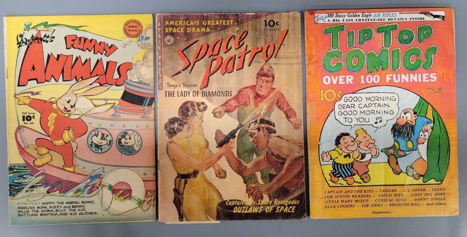 Three Golden Age Funnies Comics (1 of 12)