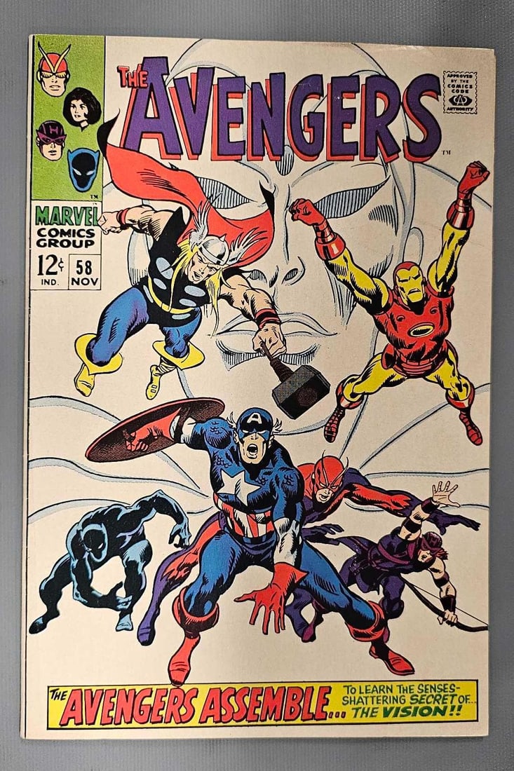Avengers 58 Vision Joins Avengers (1 of 7)