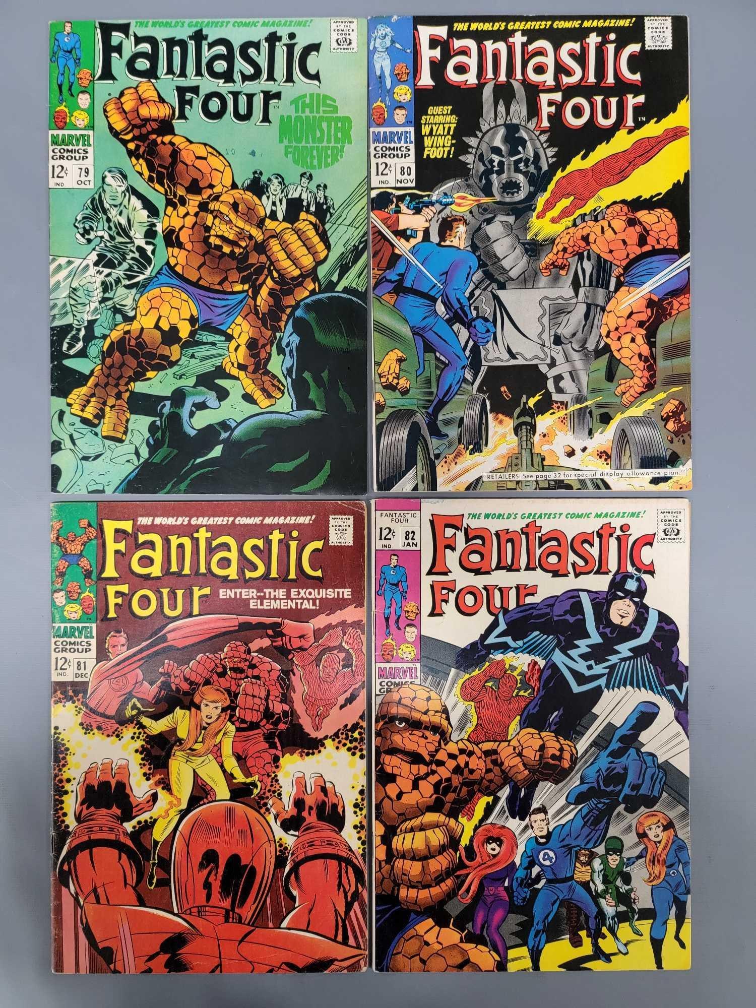 Four Fantastic Four Comics 1st Zorr (1 of 13)