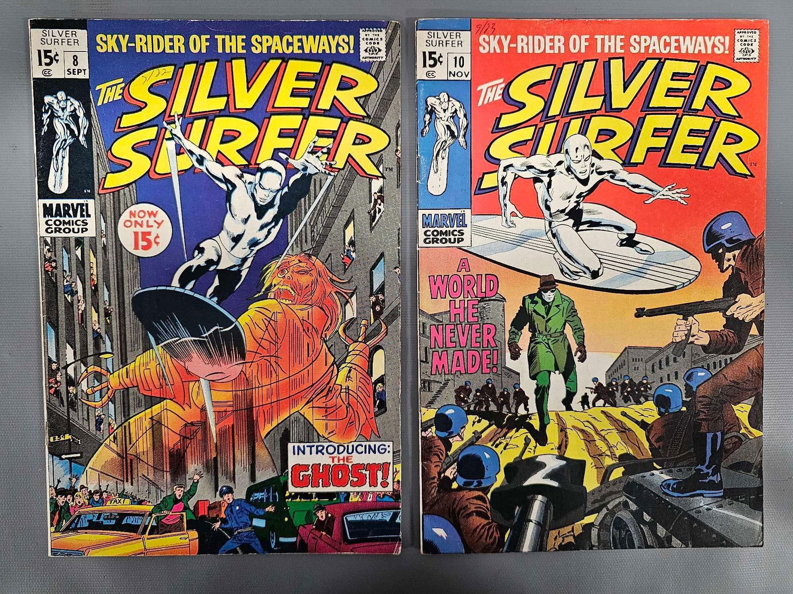 Two Silver Surfer Comics 2nd Mephisto (1 of 7)