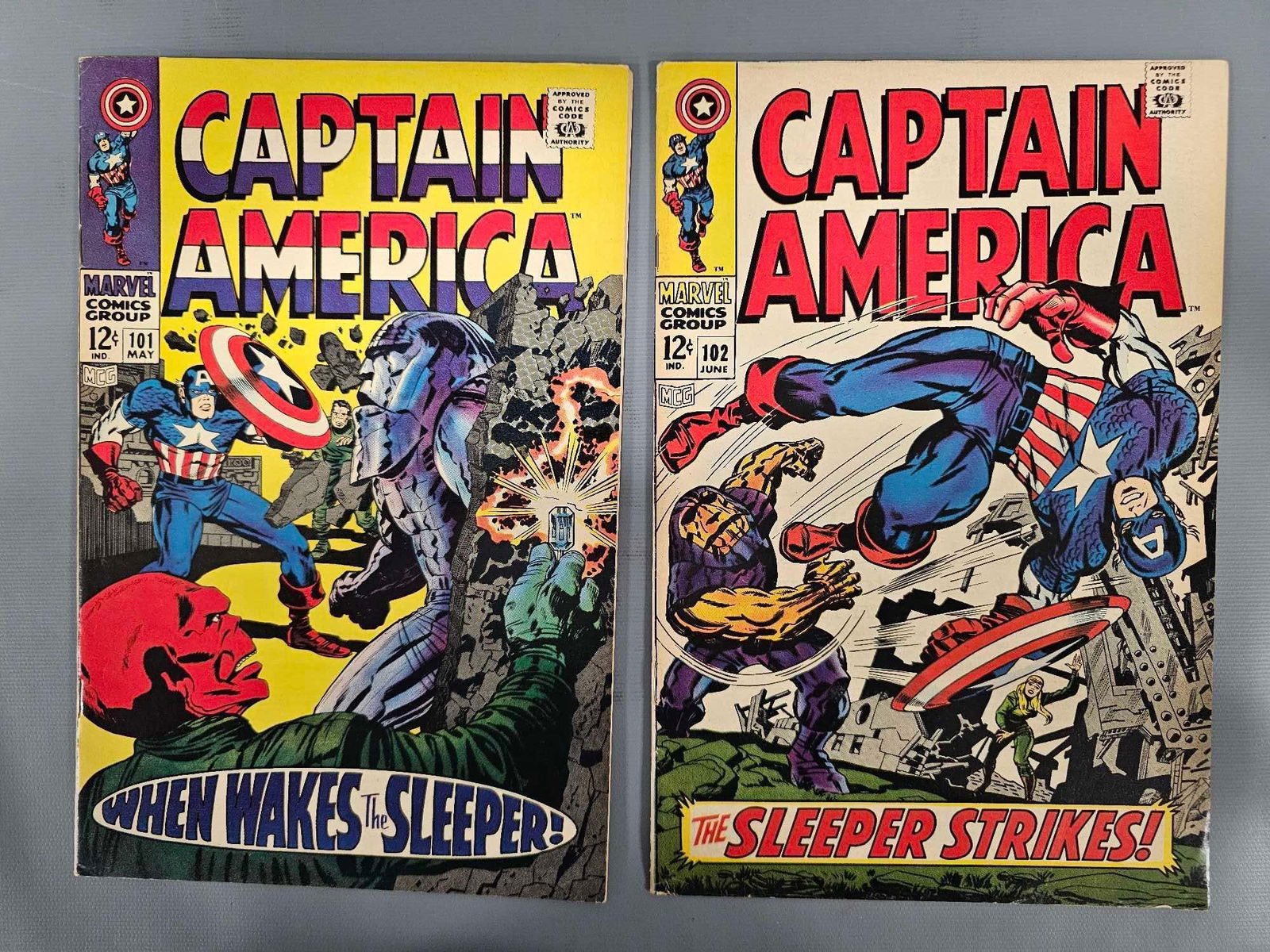 Two Captain America Comics (1 of 7)