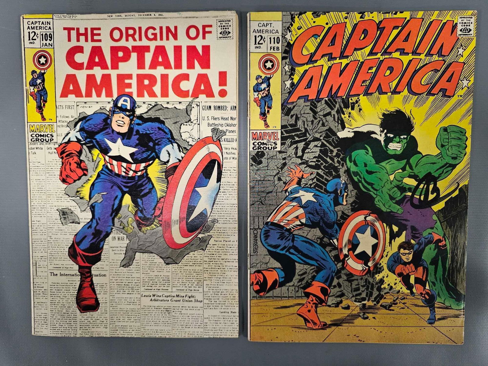 Two Captain America Comics 1st Madame Hydra (1 of 8)