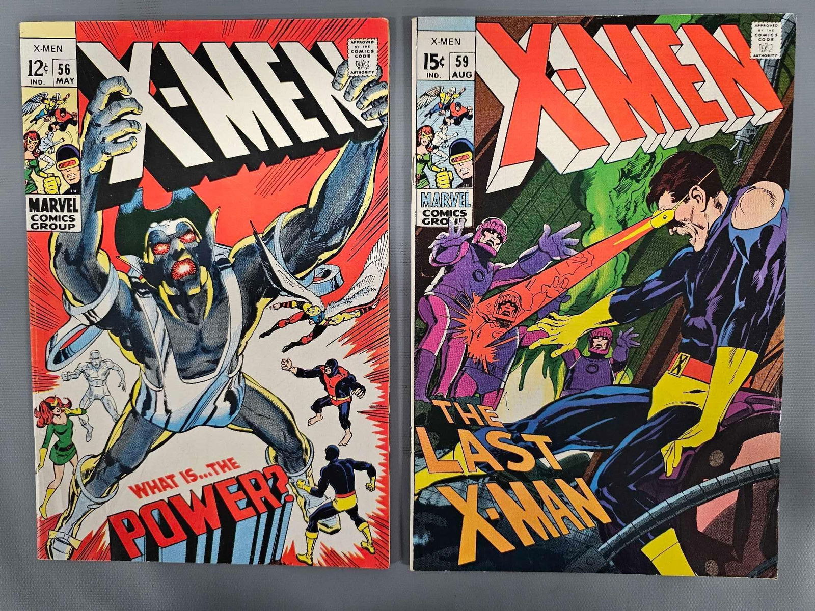 Two X-Men Comics 1st Neal Adams art (1 of 7)