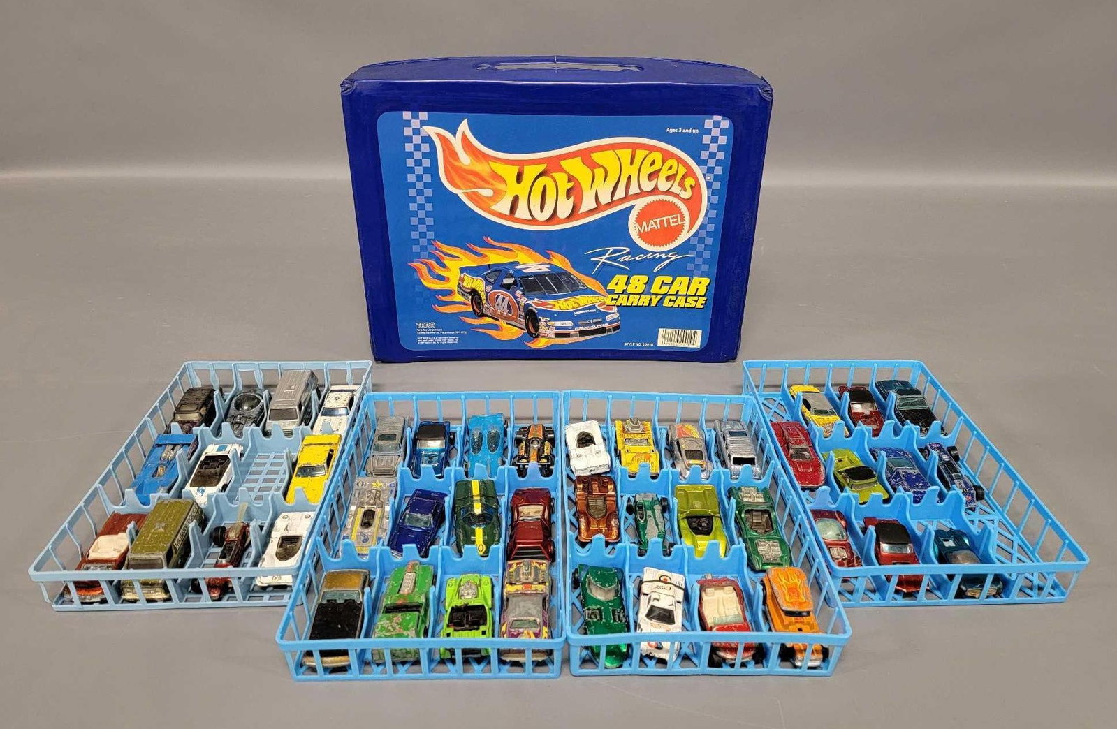 Case of forty-five Redline Hot Wheels: Case of forty-five Redline Hot Wheels, all lower grade pieces for parts, repair or restoration as seen in the photos.