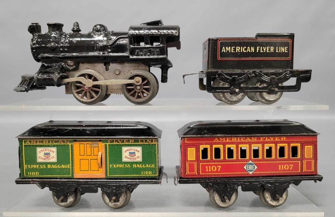Boxed American Flyer O gauge No 2 train set (1 of 11)