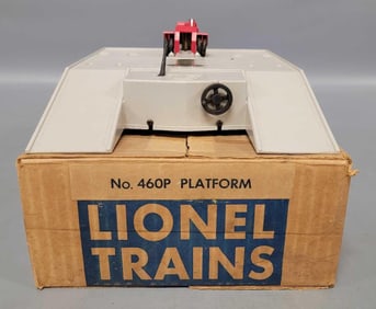 Scarce Postwar Lionel separate sale 460P platform accessory in original box