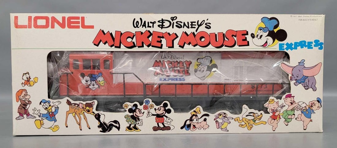 Mint Lionel Mickey Mouse Express 8773 U36B diesel locomotive in original box (1 of 11)