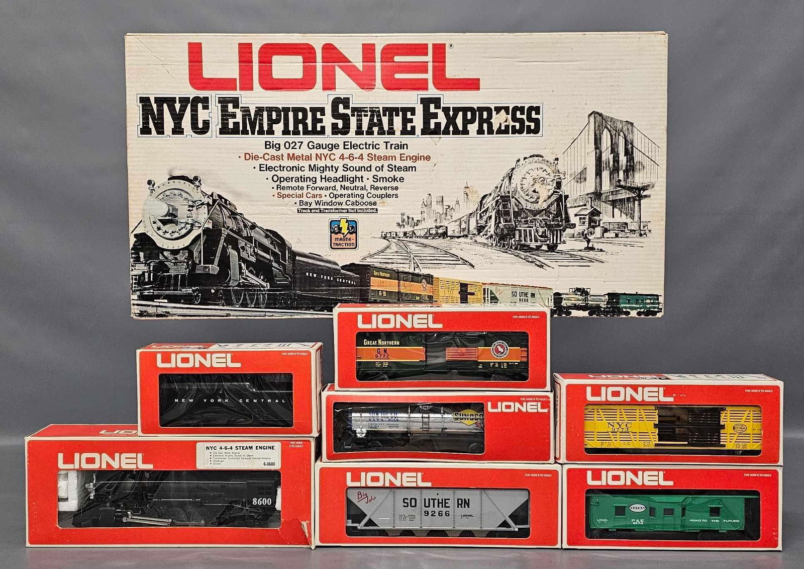 Lionel modern O 1665 Empire State Express steam freight set (1 of 12)