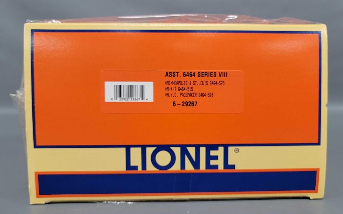 Lionel modern O 6464 series VIII set in original box 29267: Lionel modern O 6464 series VIII set in original box, stock number 29267