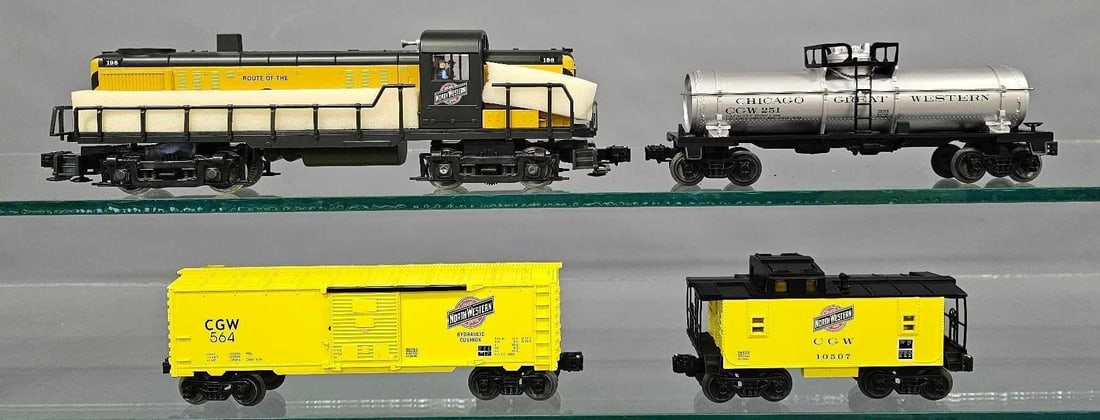 Lionel modern era O 31984 Midwest Freight diesel freight set in original box (1 of 8)