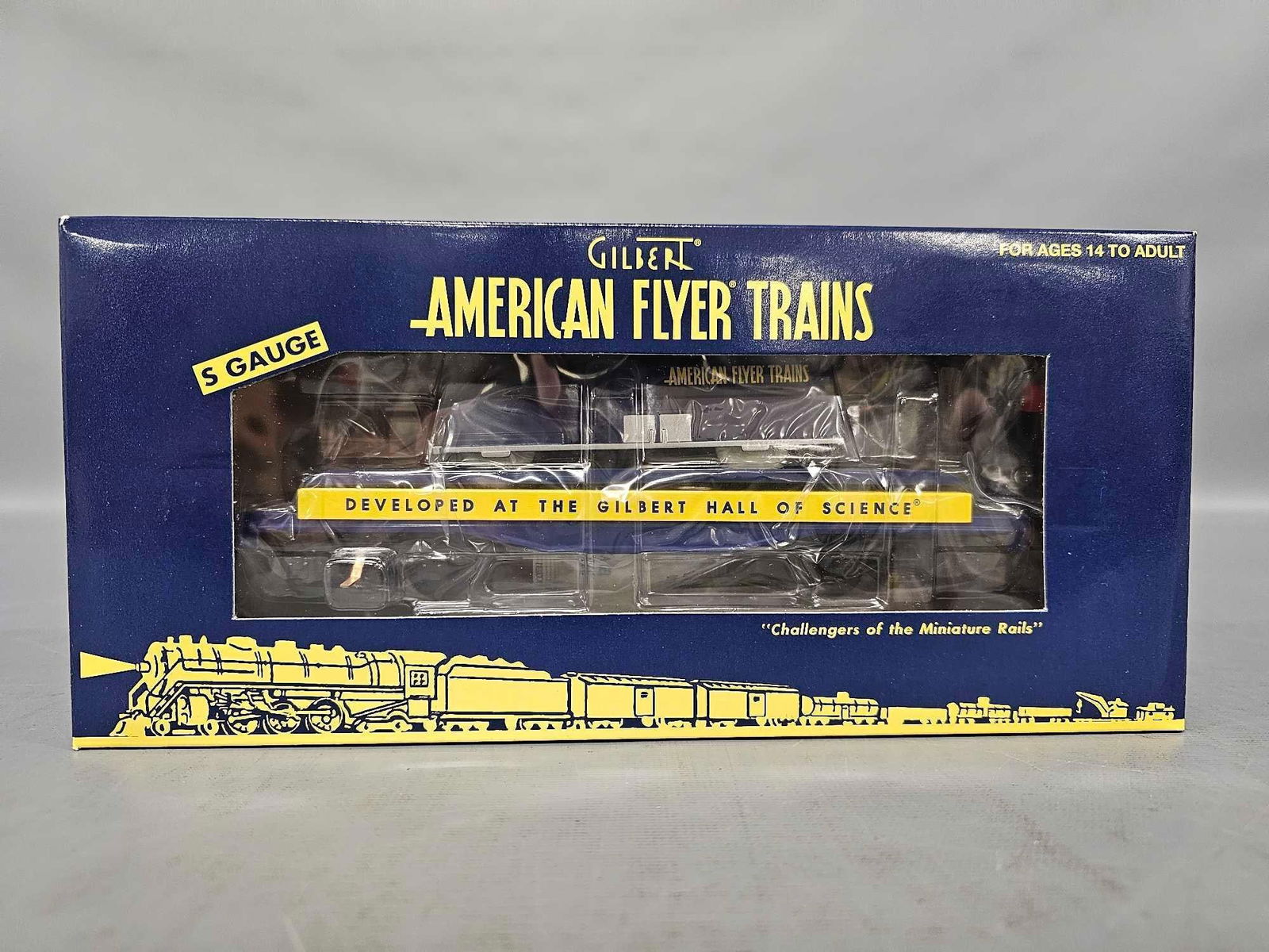 Mint LTI American Flyer S gauge 49049 commemorative unloading car in original box (1 of 4)