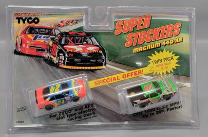 Tyco Super Stockers Magnum 440-X2 Twin Pack Slot Cars