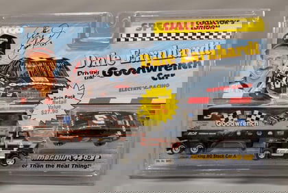 Tyco Dale Earnhardt Goodwrench Magnum 440-X2 HO Stock Car and Trailer Set