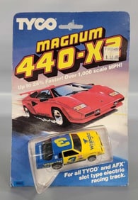 Vintage TYCO Magnum 440-X2 Wrangler Jeans #3 Slot Car
