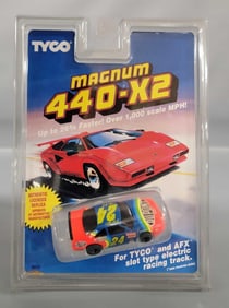 TYCO Magnum 440-X2 #24 Jeff Gordon Rainbow Warrior Slot Car