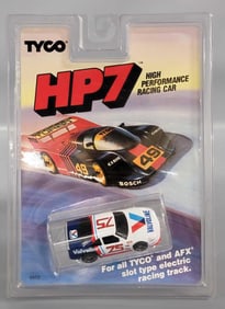 Tyco HP7 Slot Car Valvoline #75 on blister card
