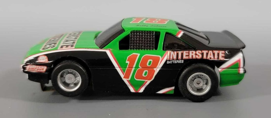 Tyco HO Bobby Labonte #18 Interstate Batteries Slot Car (1 of 6)