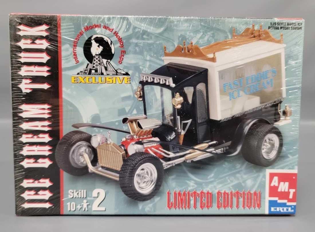 Factory sealed Factory sealed AMT ERTL Ice Cream Truck Model Kit 31739 Sealed (1 of 6)