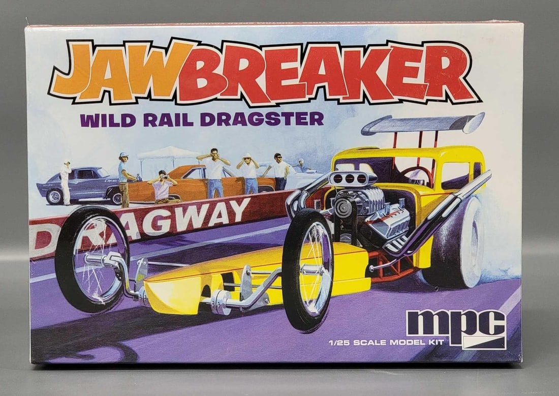 Factory sealed MPC Jawbreaker Wild Rail Dragster 1/25 Scale Model Kit (1 of 6)