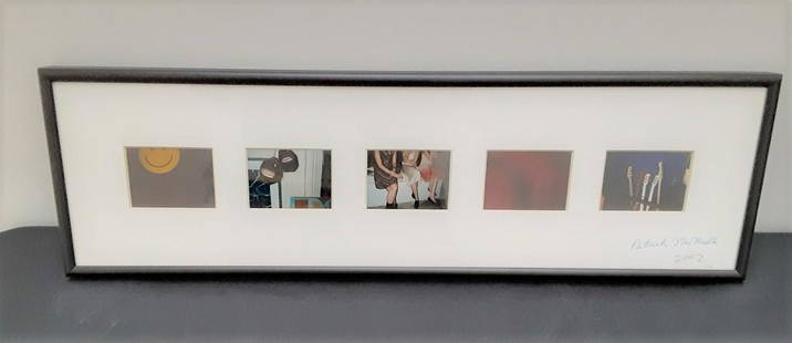 Five Photo Piece by Patrick McMullan: Artist: Patrick McMullan Medium: Photogrpahy Additional Information: Hand Signed on Matte. McMullan was considered the premiere night life photographer in New York City. This lot is from the personal