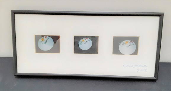 Three Photo Piece by Patrick McMullan: Artist: Patrick McMullan Medium: Photogrpahy Additional Information: Hand Signed on Matte. McMullan was considered the premiere night life photographer in New York City. This lot is from the personal